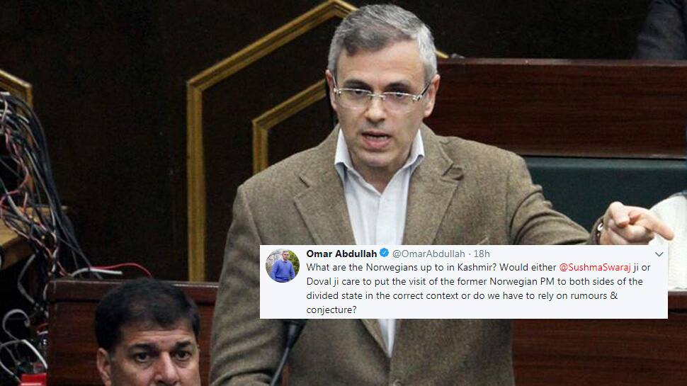 What are Norwegians doing in Kashmir? Omar Abdullah asks Centre to clarify