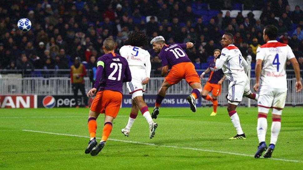 Manchester City fight back at Lyon to reach Champions League last-16