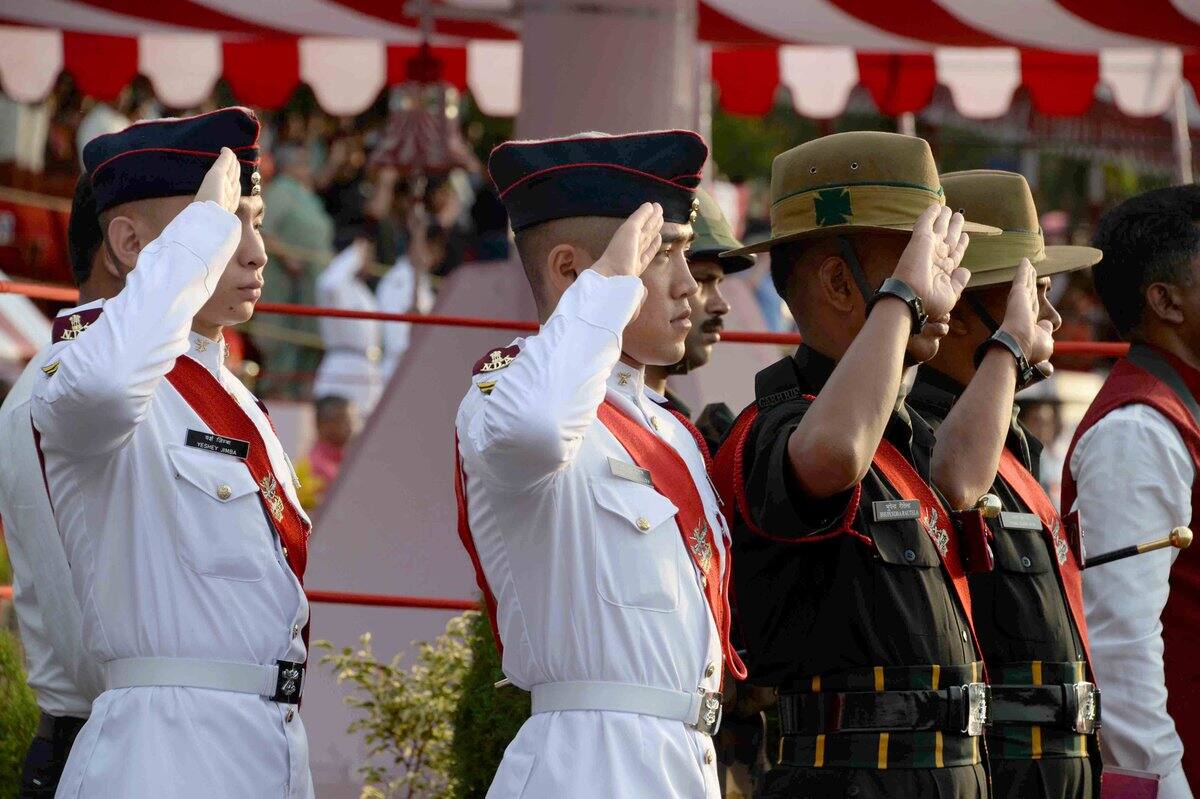 Passing Out Parade of 135th course of NDA today; cadets conferred degrees