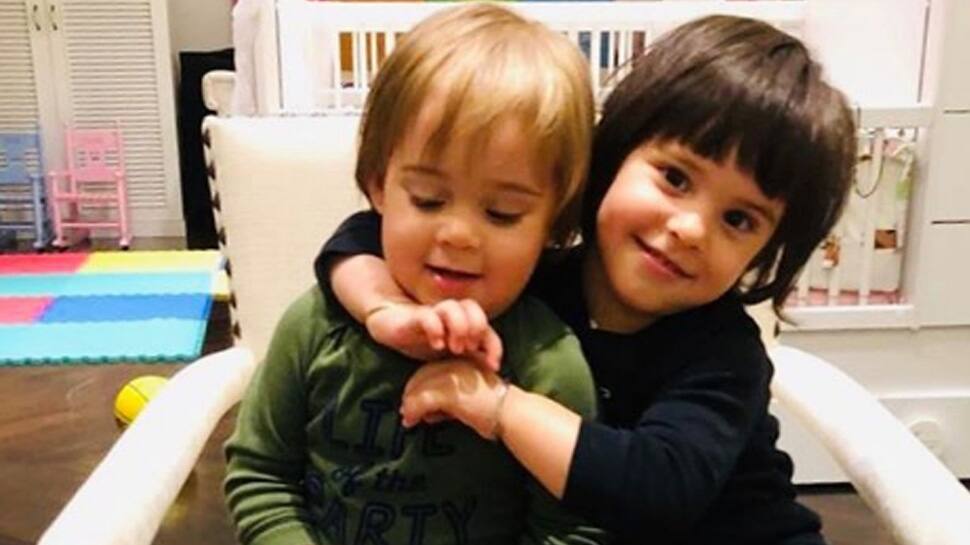 Karan Johar&#039;s twins Yash and Roohi play hide and seek with him in this adorable video-Watch