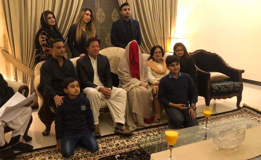 Pakistan PM Imran Khan credits wife Bushra Bibi for first 100 days of government