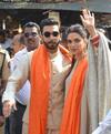 Deepika-Ranveer at Siddhivinayak Temple