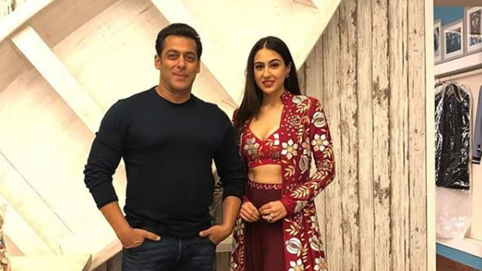 Sara Ali Khan shares pic from the sets of Bigg Boss with the &#039;biggest boss&#039; Salman Khan