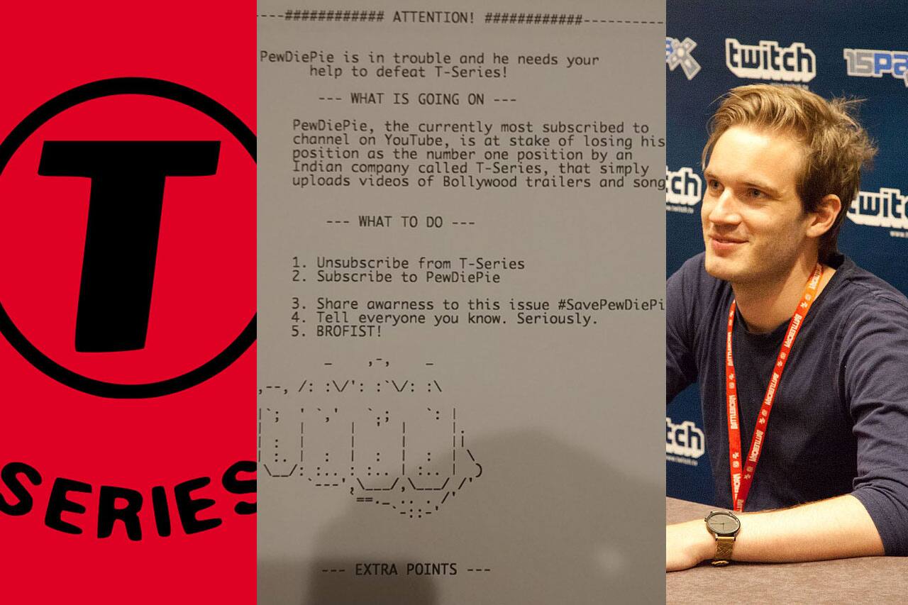 PewDiePie Vs. T-Series War – What Your Brand Can Learn?