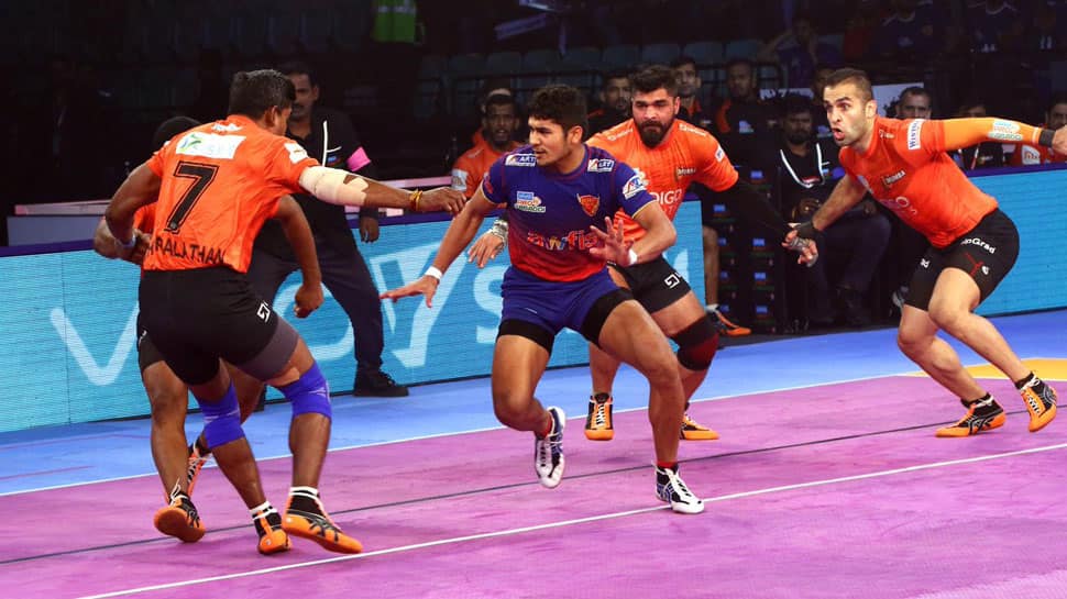 Pro Kabaddi League: U Mumba outclass Dabang Delhi 41-34