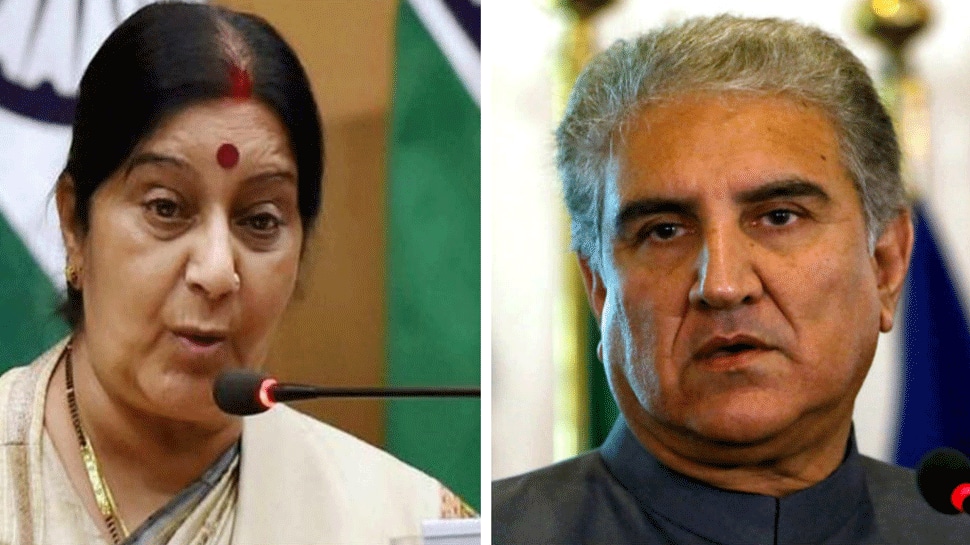 Pakistan Foreign Minister Qureshi&#039;s &#039;googly&#039; remark exposed him: Sushma Swaraj