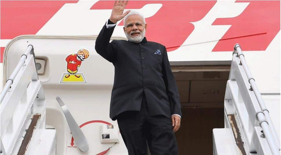 PM Narendra Modi thanks FIFA chief after receiving special jersey at G20 Summit 