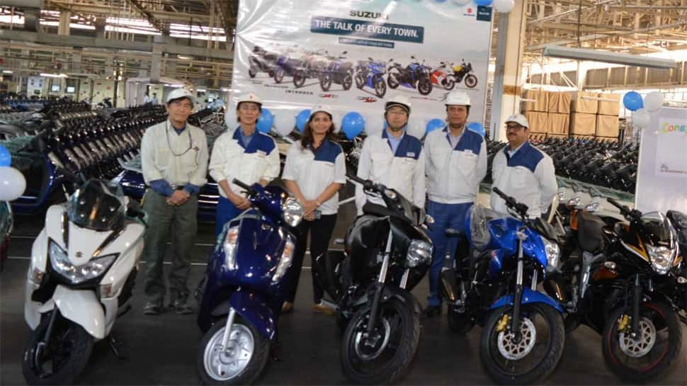 Suzuki Motorcycle crosses 40 lakh production-mark