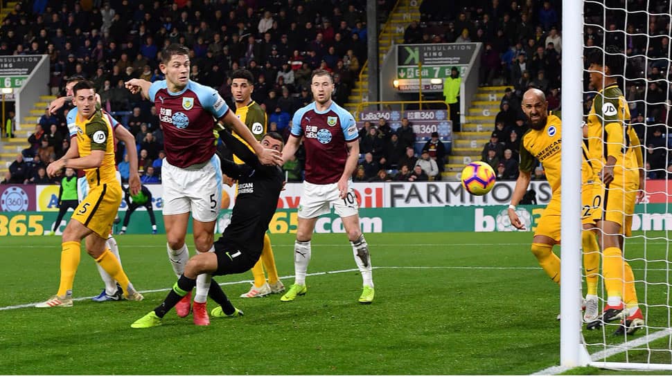 EPL: Burnley out of relegation zone with scruffy 1-0 win over Brighton &amp; Hove Albion