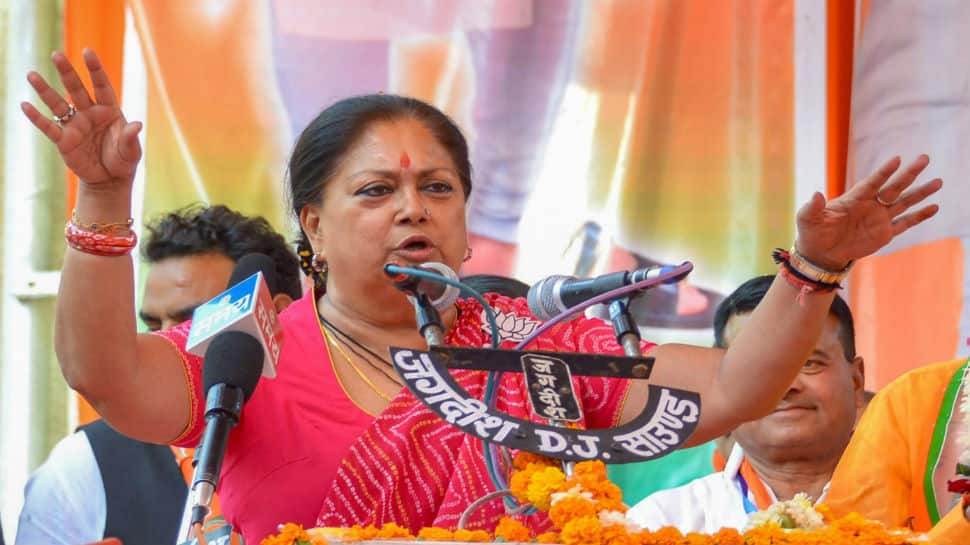 BJP is going to form government with majority, says Rajasthan CM Vasundhara Raje