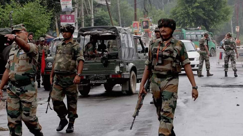 Jammu and Kashmir: Encounter underway between security forces, terrorists in Baramulla district Jammu and Kashmir: Encounter underway between security forces, terrorists in Baramulla district