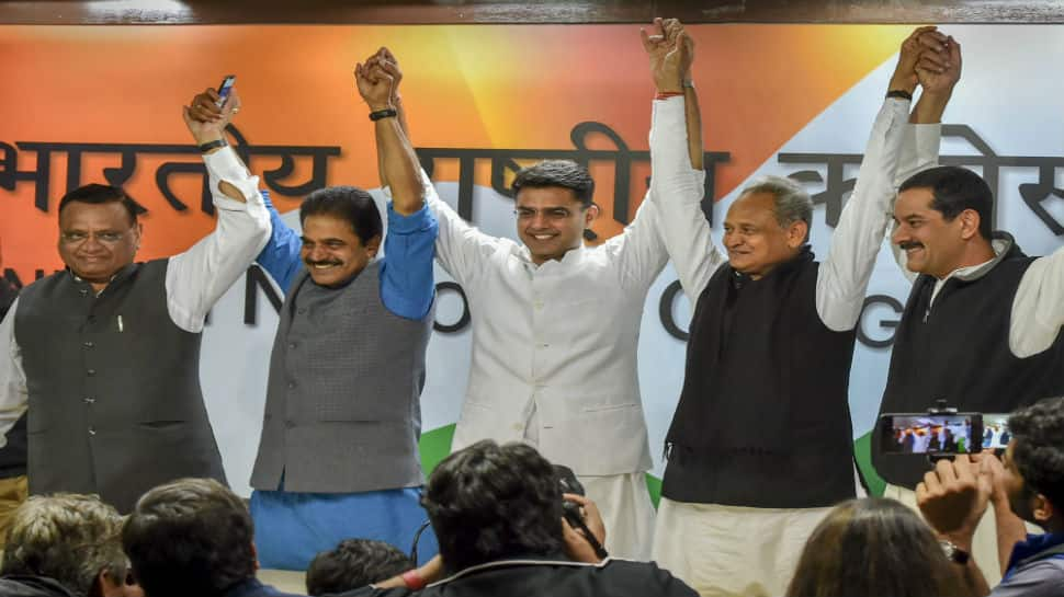 Congress names Ashok Gehlot as Rajasthan CM, Sachin Pilot to be his deputy