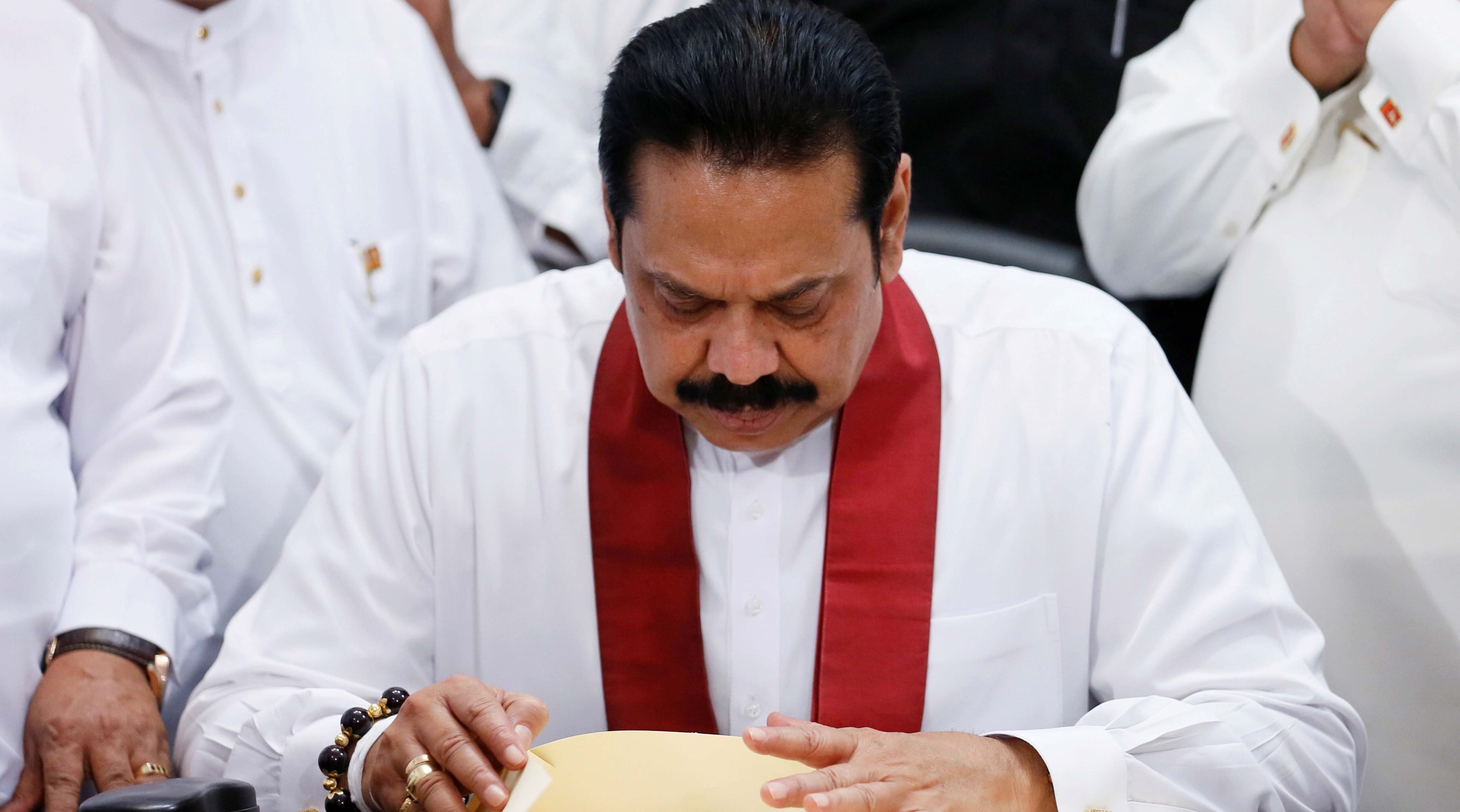 Sri Lanka crisis: Mahinda Rajapaksa to resign from premiership on Saturday, says son