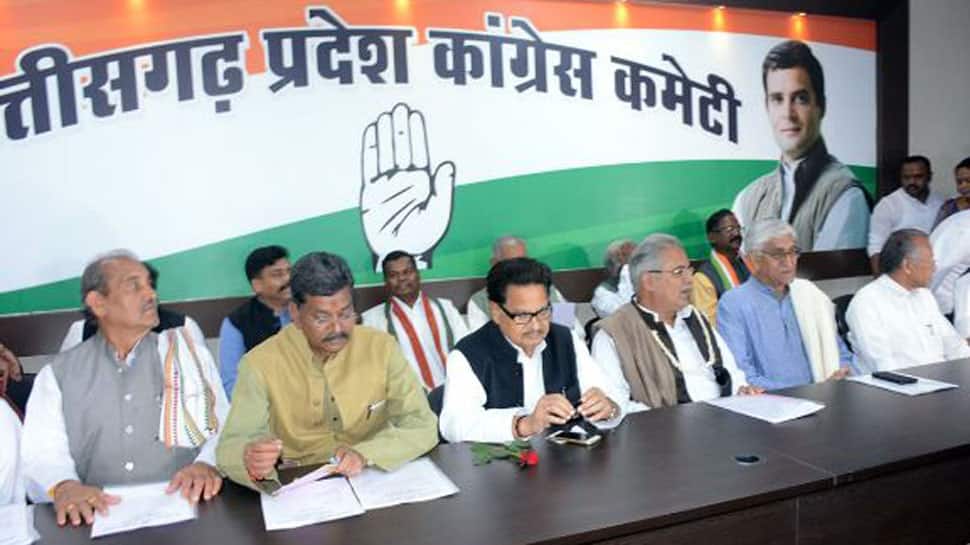 Rahul Gandhi holds hectic parleys with top Congress leaders to select next Chhattisgarh CM