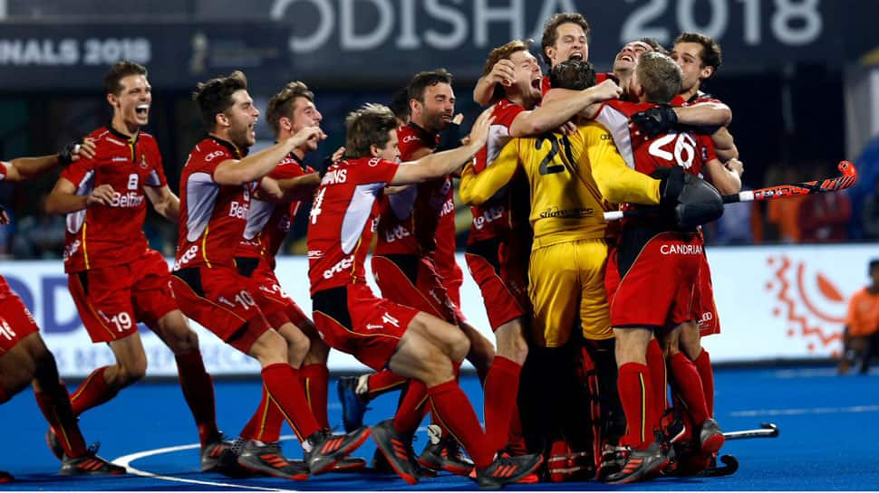 Hockey World Cup: Belgium beat Netherlands in penalty shoot-out to win maiden title 