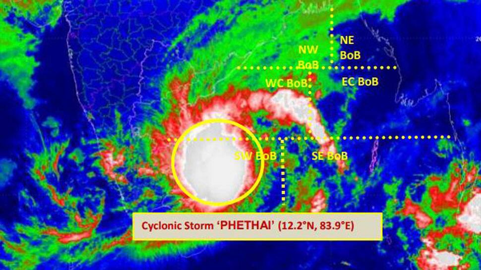 Andhra Pradesh coastal areas brace for cyclonic storm Phethai, alert sounded