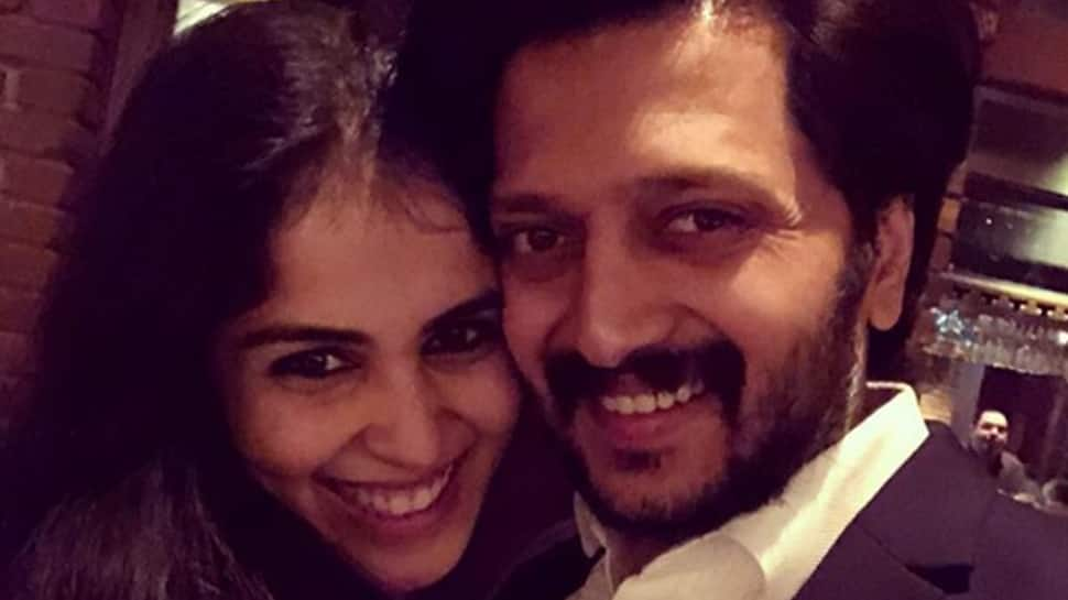 Genelia nostalgic on Riteish&#039;s 40th birthday