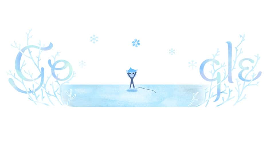 Google celebrates Winter Solstice 2018, the accompanying full moon and meteor shower with a doodle