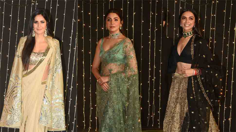 Deepika Padukone, Anushka Sharma, Katrina Kaif steal limelight at Nick Jonas-Priyanka Chopra&#039;s reception