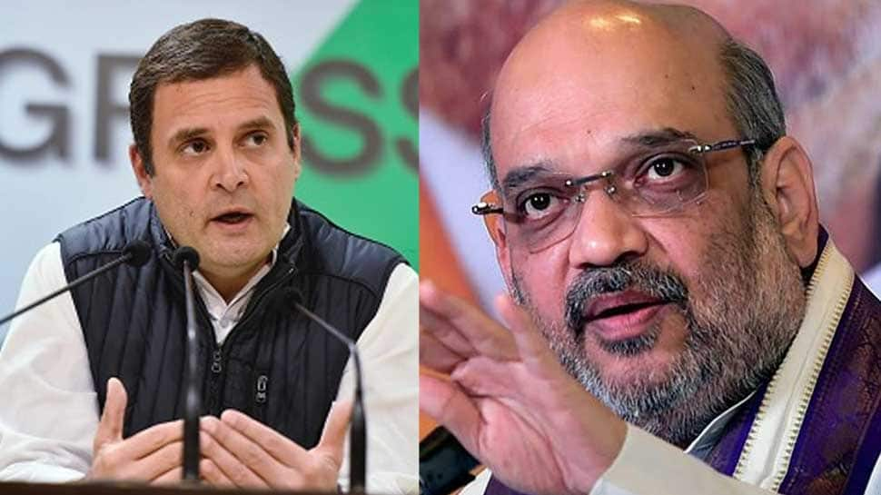 Rahul Gandhi doing fear-mongering, playing with national security: Amit Shah on snooping row