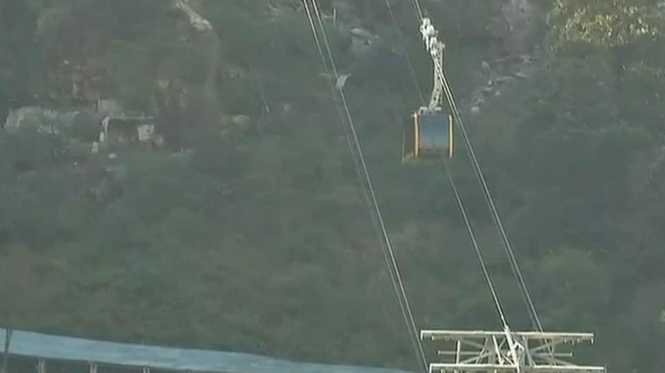 Trial run of Vaishno Devi shrine-Bhairon temple passenger ropeway underway, inauguration on December 24