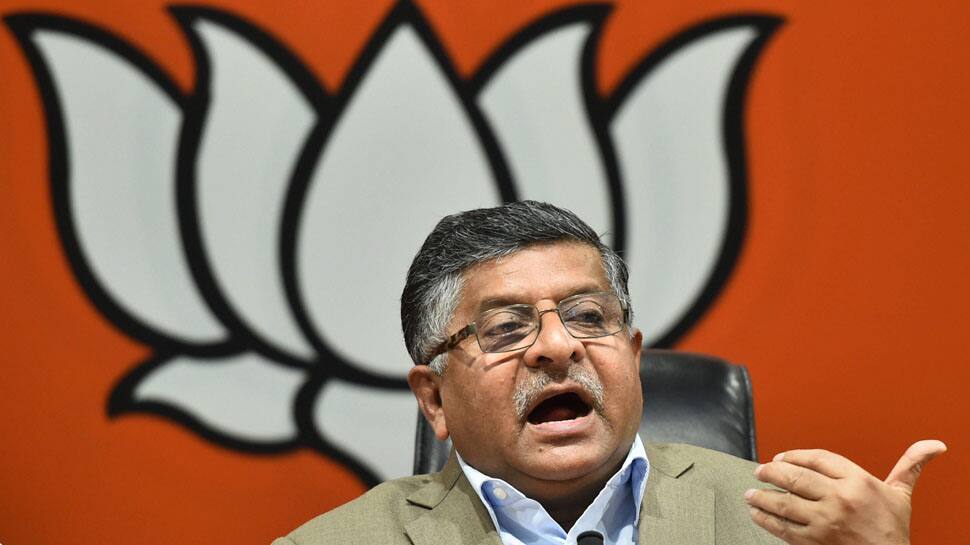 Congress is misusing national property: Ravi Shankar Prasad