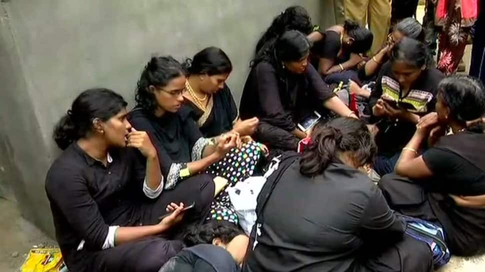 High drama at Sabarimala as 11 women forced to return from Lord Ayyappa shrine