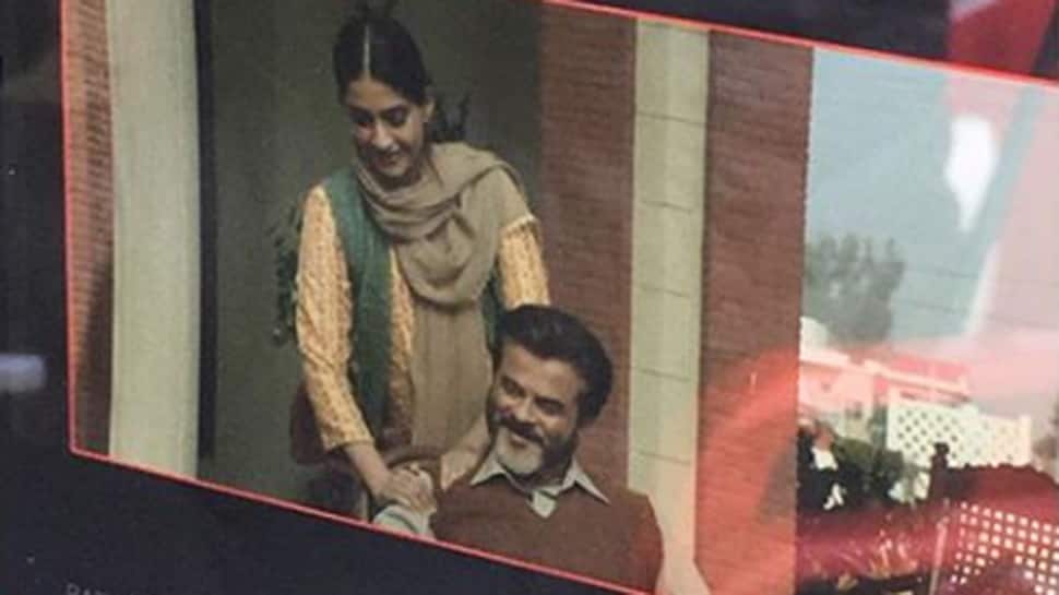 Sonam Kapoor wishes Anil Kapoor on birthday with a BTS picture from &#039;Ek Ladki....&#039;