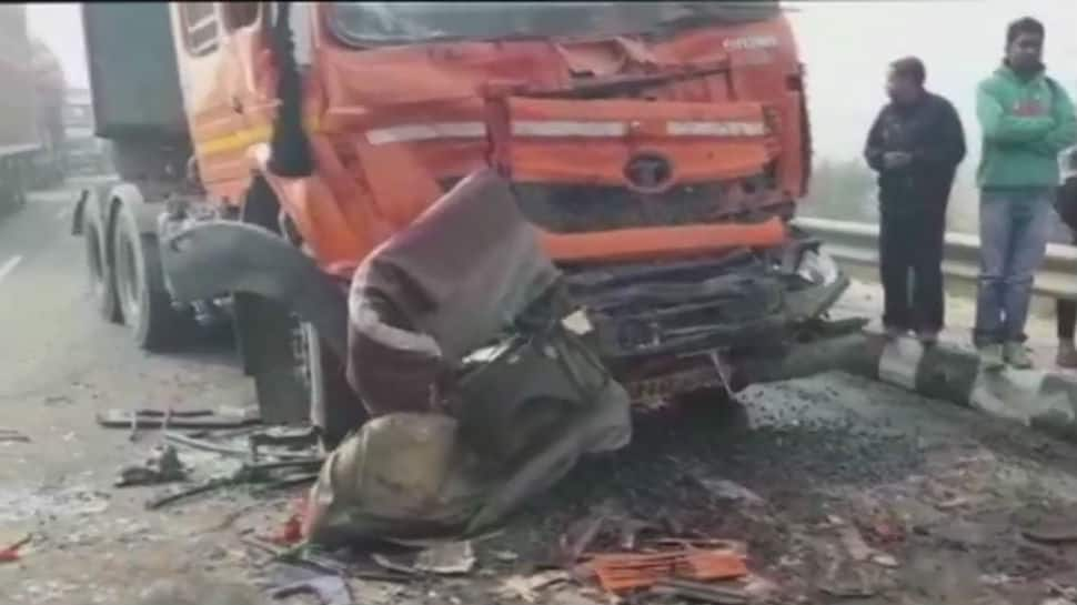 Seven dead after 50 vehicles collide due to fog on Rohtak-Rewari highway