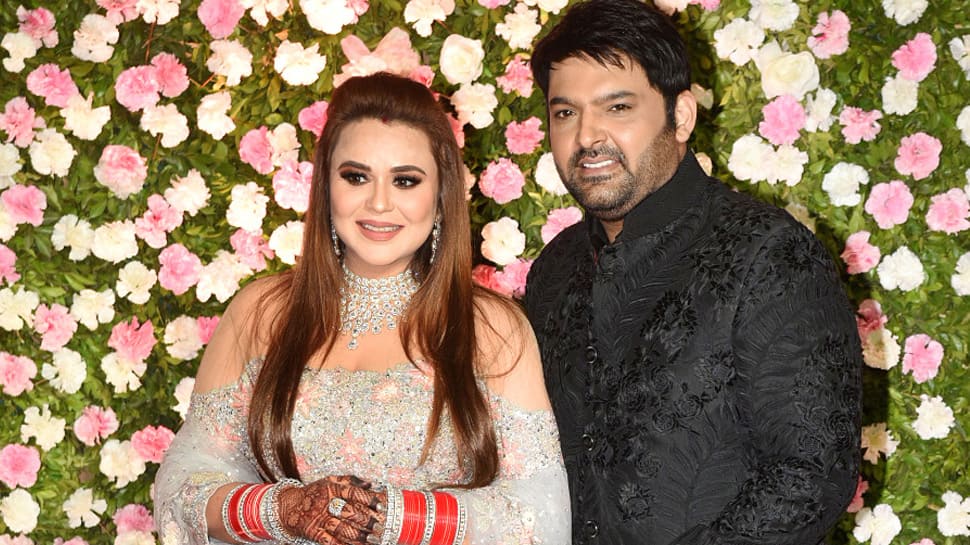 Kapil Sharma and Ginni Chatrath host wedding reception in Mumbai—Pics