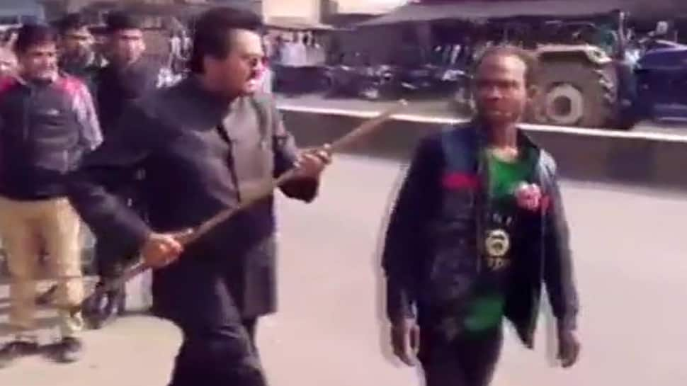 Didn&#039;t shove stick in his mouth: BJP leader denies attacking specially-abled man