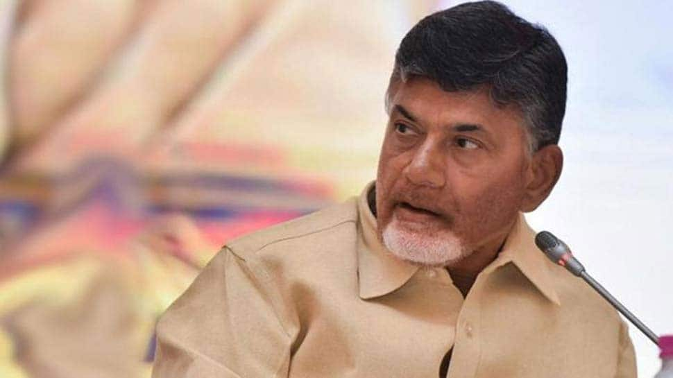 Chandrababu Naidu launches work on steel plant, blasts Centre