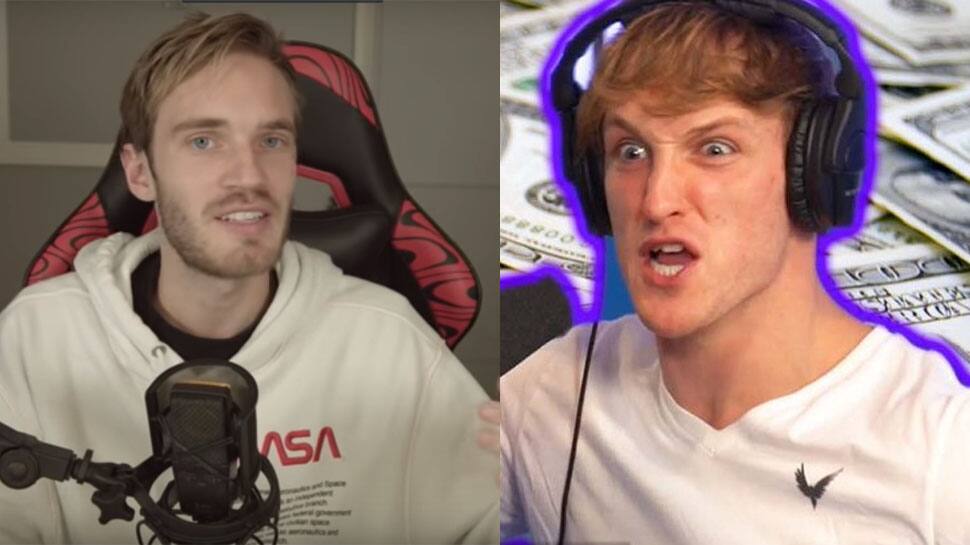 Pewdiepie vs T-Series: Logan Paul joins the battle, will Pewds return the favour?