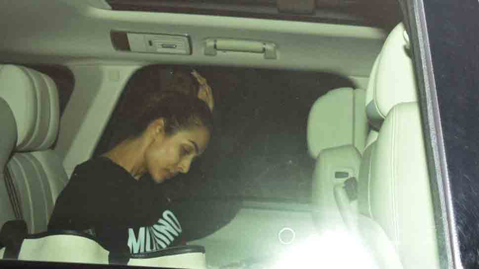 Malaika Arora papped outside rumoured beau Arjun Kapoor&#039;s residence — Pics