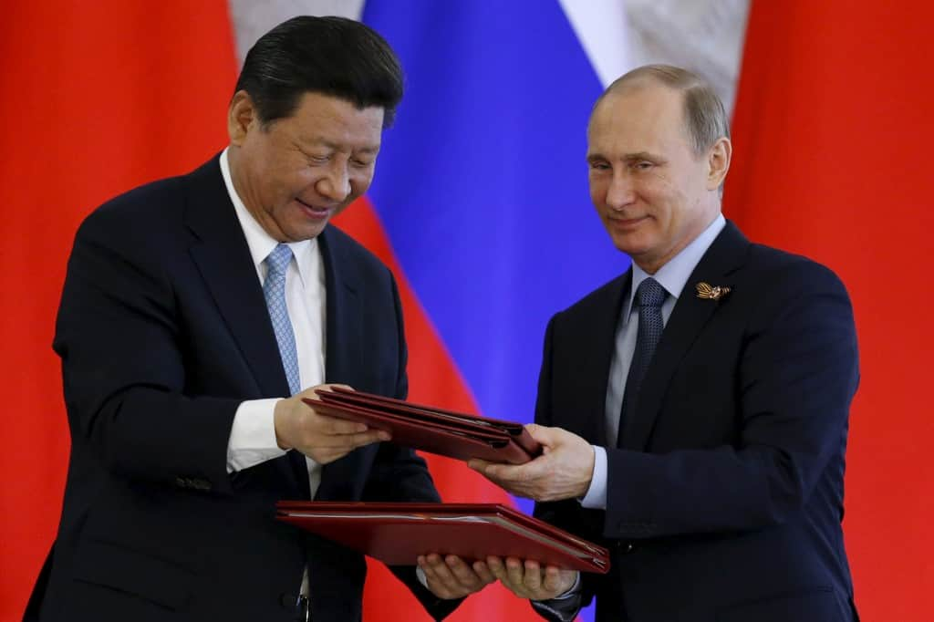 Xi Jinping and Viladimir Putin exchange New Year greetings