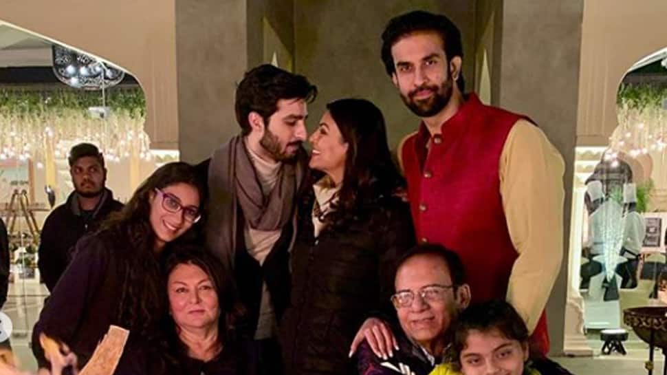 Sushmita Sen adds beau Rohman Shawl to her &#039;Portrait of an ever growing family&#039;