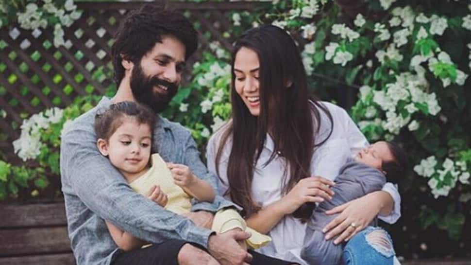 Mira Rajput shares adorable family picture with Shahid Kapoor, Misha and Zain