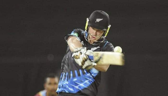 New Zealand&#039;s Jimmy Neesham slams 5 sixes in 34-run over vs Sri Lanka 