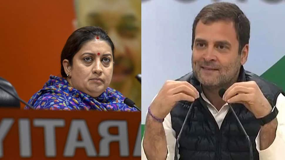 Smriti Irani hits out at Rahul Gandhi, says for Congress, Lord Ram doesn’t exist and temple in Ayodhya has no significance