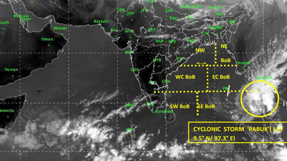 Cyclone Pabuk: IMD issues Orange alert for Andaman Islands