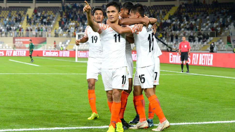 Chhetri overtakes Messi on goalscorers list as India rout Thailand 4-1 in AFC Asian Cup match