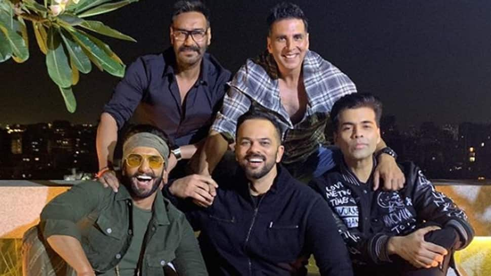 Akshay Kumar, Ajay Devgn, Ranveer Singh party hard with Rohit Shetty, Karan Johar at &#039;Simmba&#039; success bash—See pic