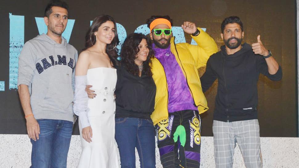 Image result for gully boy trailer launch zee news