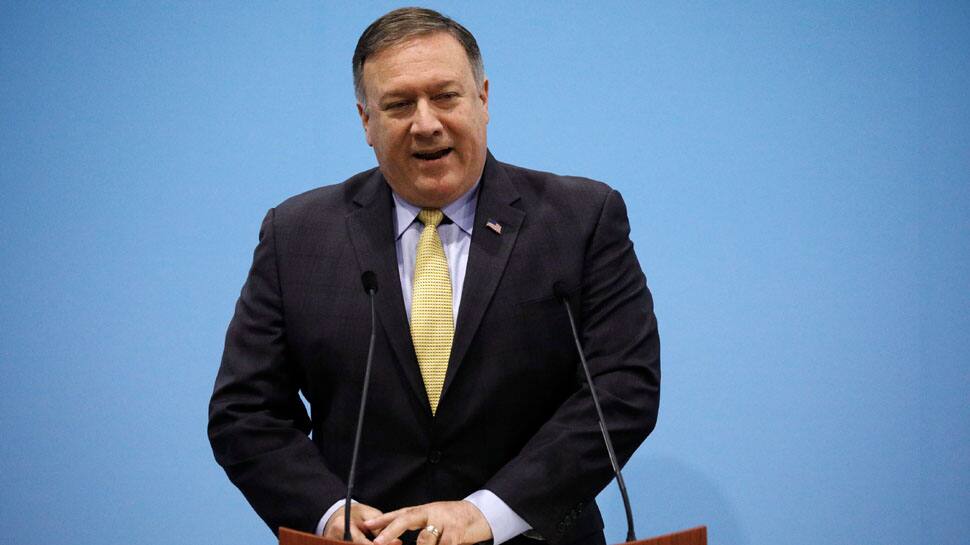 U.S. Secretary of State Pompeo meets Iraqi Speaker in Baghdad