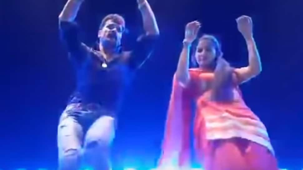 Sapna Chaudhary and Khesari Lal Yadav&#039;s throwback dance video on &#039;Bhatar Aeihe Holi Ke Baad&#039; is breaking the internet—Watch