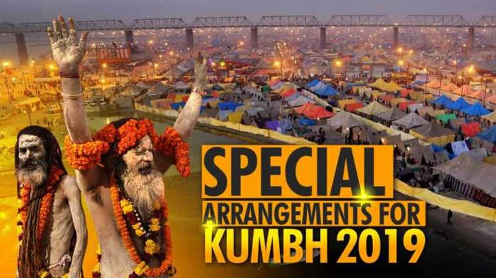 Watch: Grand laser show at Kumbh Mela 2019