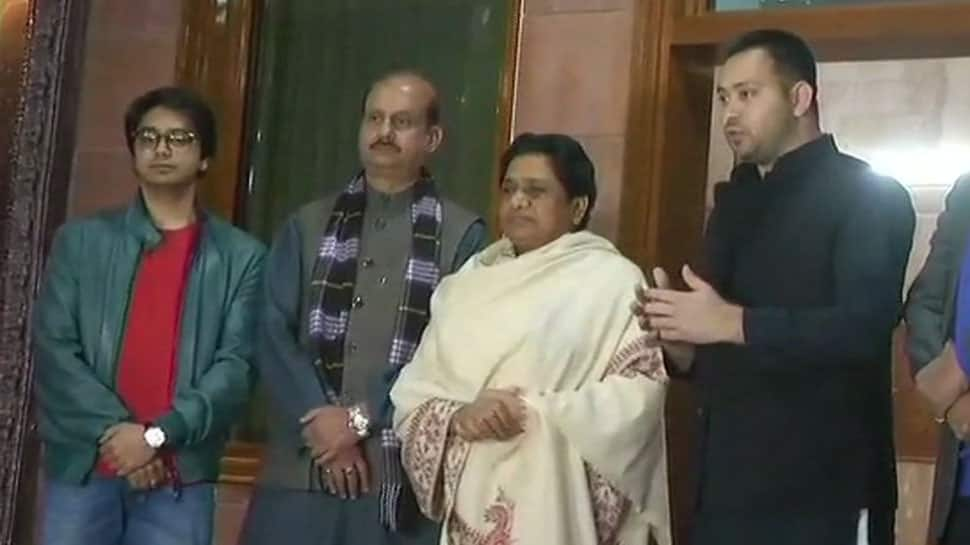 SP-BSP alliance will win all seats in UP: Tejashwi Yadav after meeting Mayawati