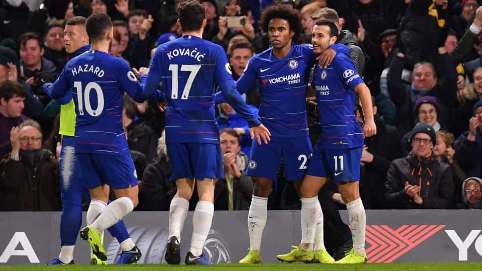 EPL: Chelsea beat Newcastle United 2-1 to stay safely in top four