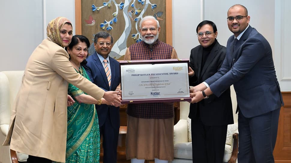 PM Narendra Modi receives first-ever Philip Kotler Presidential award