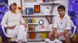Sonali Bendre goes live on Facebook, discusses a book with son Ranveer—Watch  